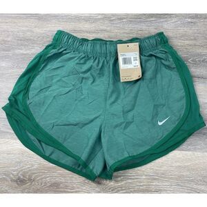 Nike Women's Tempo Brief-Lined Running Shorts Size XS CU8890-366 Green